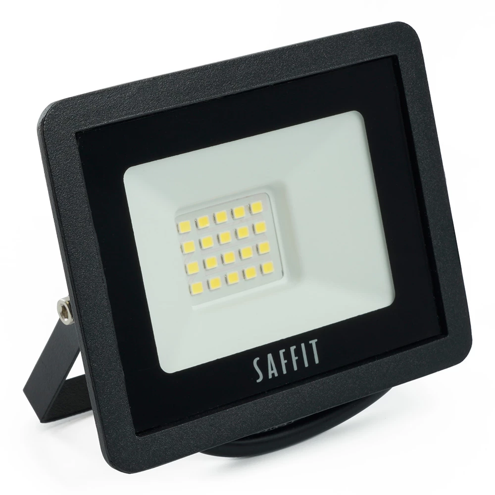 Светодиодный прожектор SAFFIT SFL90-20 IP65 20W 6400K (55064) - Viokon.com