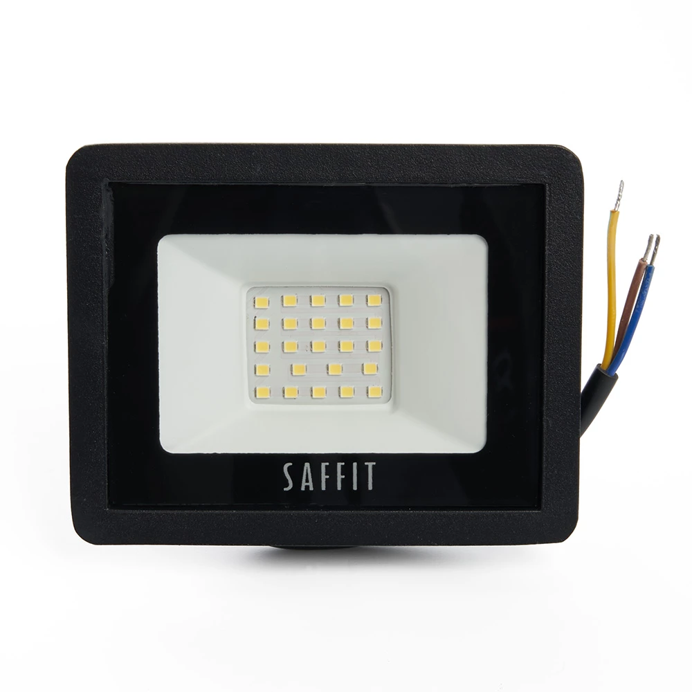 Светодиодный прожектор SAFFIT SFL90-30 IP65 30W 6400K (55065) - Viokon.com